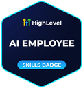 HighLevel AI Employee badge